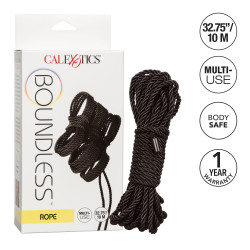 Calexotics Corde de bondage Boundless 10m Noire